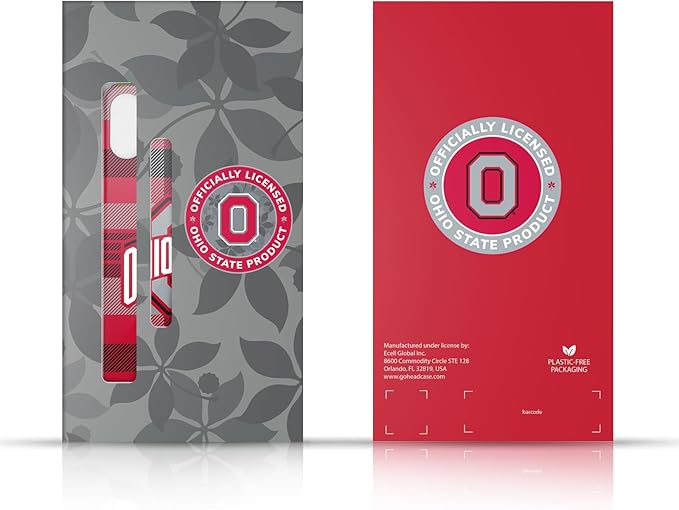 Head Case Designs Officially Licensed Ohio State University Go Buckeyes Football Graphics Hard Back Case Compatible with Apple iPhone 16