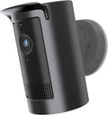 Fintie Silicone Case for Ring Outdoor Cam Plus (2025 Release), Soft Silicone Weather Resistant Protective Skin Cover for Ring Outdoor Cam Plus Camera, Black