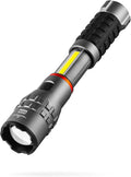 NEBO SLYDE King 4K Work Flashlight | 4000 Lumens, 7 Light Modes, Magnetic Base, Rechargeable COB & LED Tactical Light, Waterproof, Great for Camping, Includes USB-C Charging Cable