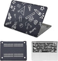 Case Cover for MacBook Pro 13 inch with CD-ROM 2008-2012 Release (Model A1278),Slim Protective Computer Case & TPU Keyboard Cover for Apple Laptop Pro 13.3",Science Formula