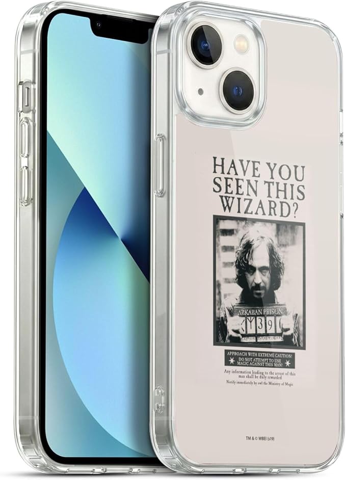 Head Case Designs Officially Licensed Harry Potter Sirius Black Poster Prisoner of Azkaban II Gel Case [Military Grade Protection] Compatible with Apple iPhone 13
