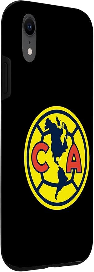 Club America Classic Crest Circle with Americas Map Case for iPhone XR