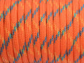 7 Strand Core 550lb Paracord Parachute Cord Lanyard Mil Spec Type III-100ft (Neon Orange Camo(83#))