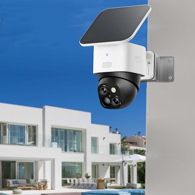 WiTi Stainless Steel Exterior Outside Wall Corner Mount for PTZ Camera,Solid Holder Bracket for a Wider View Angle 270°, Installing CCTV Surveillance Camera System Adapter Small Size