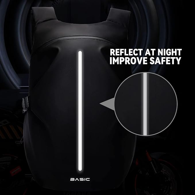 Motorcycle Backpack, Motorcycle Backpacks for Men and women, Waterproof Motorcycle Backpacks, Helmet Bag Bookbag for riding, Large
