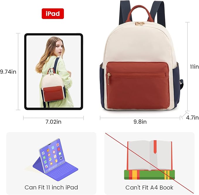 LOVEVOOK Mini Backpack for Women Light Weight Small Waterproof Backpack Purses Daily Backpack… | Light Weight