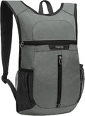 MOSISO Lightweight Hiking Daypack Small Packable Travel Hiking Backpack, Foldable Shoulder Bag with Front Vertical Pocket