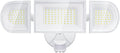 iMaihom 150W Motion Sensor Light Outdoor, 15000LM 6500K LED Security Floodlights, 3 Adjustable Head Motion Detection Light IP65 Waterproof for Yard Garage White 1pack