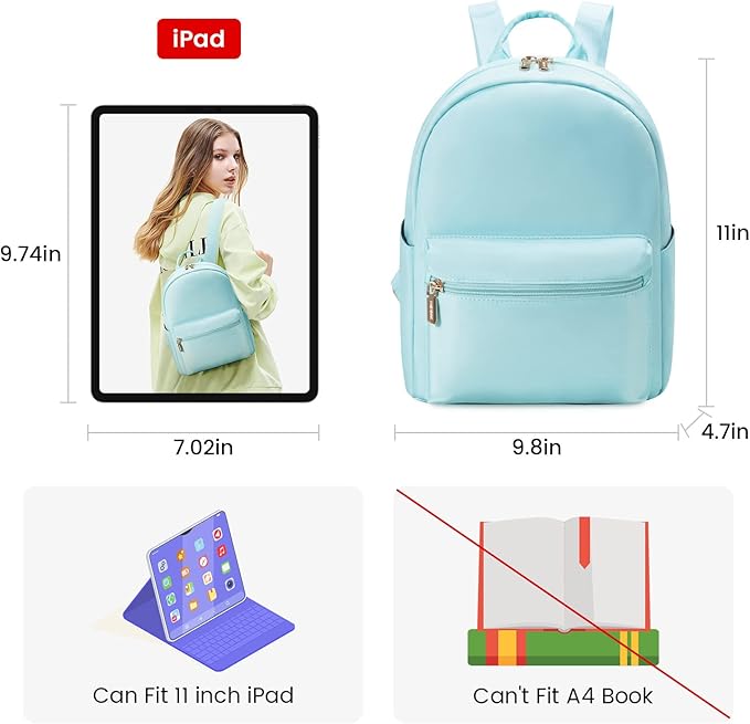 LOVEVOOK Mini Backpack for Women Light Weight Small Waterproof Backpack Purses Daily Backpack… | Light Weight