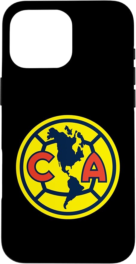 Club America Classic Crest Circle with Americas Map Case for iPhone 16 Pro Max