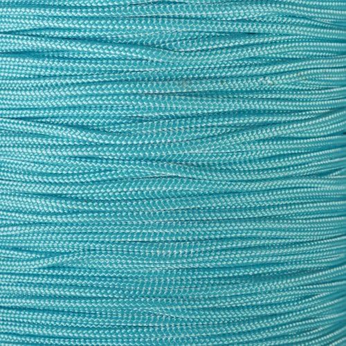 Paracord Planet 325 Paracord – 3 mm Type II Nylon Parachute Cord with 3 Inner Strands (Turquoise, 10 ft)