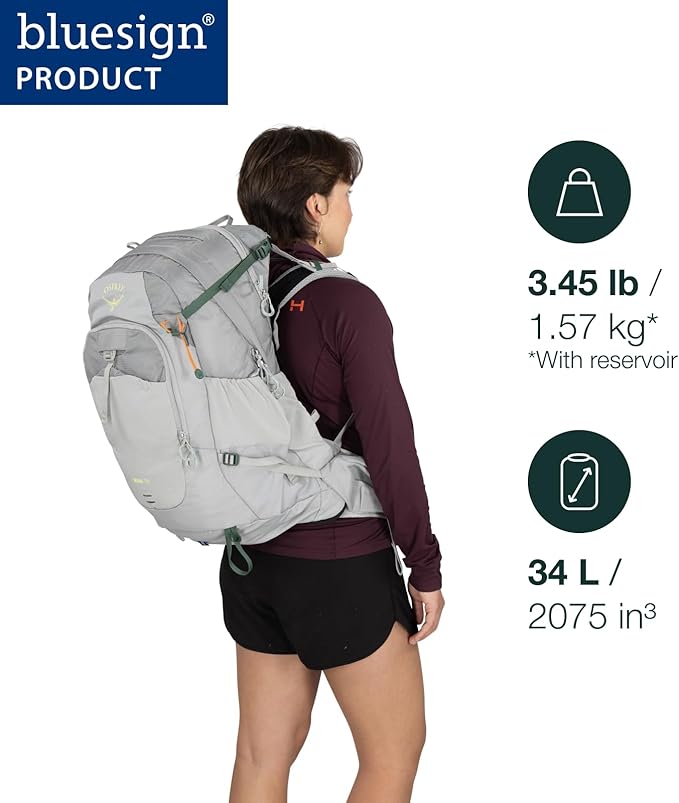 Osprey Mira Women's Hiking Backpack with Hydraulics Reservoir - Hydration Pack with Water Bladder
