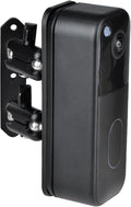 Blink Doorbell Camera Mount, Adjustable Angle Mount for Newest Model/Blink Video Doorbell/2nd Gen & Outdoor Camera Accessories. (Camera Not Included)