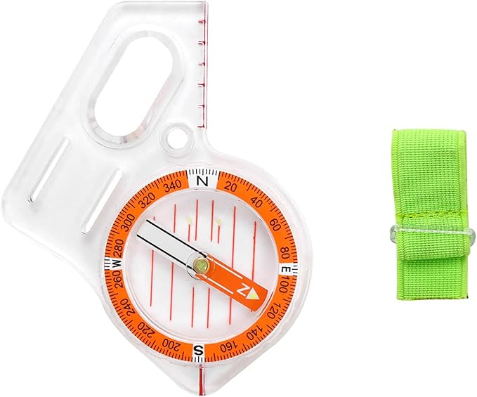Multifunction Compasses Ruler Map Reading Backpacking Camping Orienteering Thumb Compasses Survival Navigation Compasses