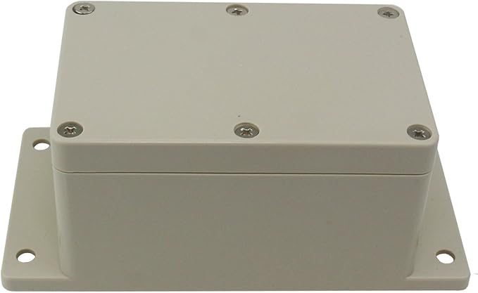 Ogrmar Plastic Dustproof IP65 Junction Box DIY Case Enclosure (4.7"x 3.3"x 2.6")