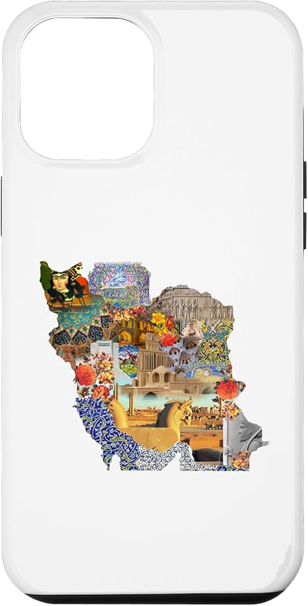 Map of Persian empire, Iran Map Case for iPhone 12 Pro Max