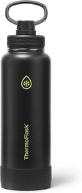 ThermoFlask 40 oz Double Wall Vacuum Insulated Stainless Steel Water Bottle with Spout Lid, Shadow Glow