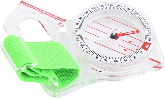 Multifunction Compasses Ruler Map Reading Backpacking Camping Orienteering Thumb Compasses Survival Navigation Compasses