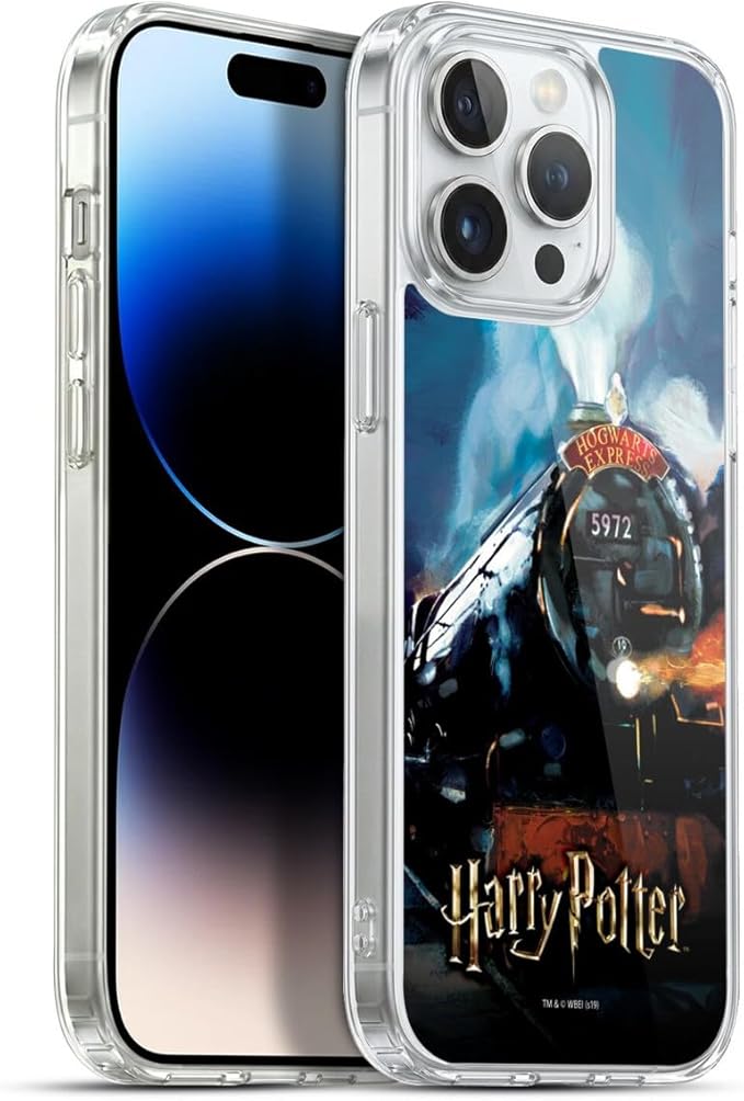 Head Case Designs Officially Licensed Harry Potter Hogwarts Express Prisoner of Azkaban II Gel Case [Military Grade Protection] Compatible with Apple iPhone 13 Pro Max and Compatible with MagSafe