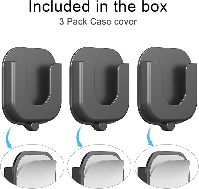 3PACK Adhesive Wall Mount Bracket for Blink Outdoor 4th Gen & 3rd Gen, Blink Indoor/Blink Mini/Mini 2 Camera, No Tools Need No Drill