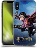 Head Case Designs Officially Licensed Harry Potter Quidditch 1 Prisoner of Azkaban II Gel Case [Military Grade Protection] Compatible with Apple iPhone X/iPhone Xs and Compatible with MagSafe