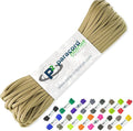 Paracord Planet 100' Hanks Parachute 550 Cord Type III 7 Strand Paracord Top 40 Most Popular Colors