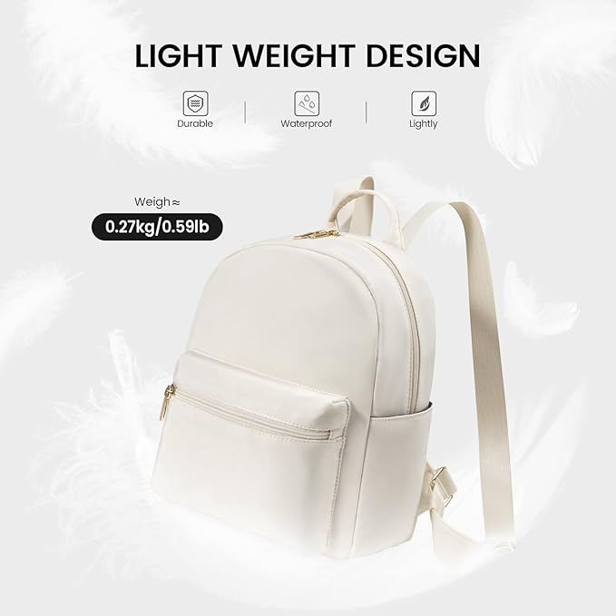LOVEVOOK Mini Backpack for Women Light Weight Small Waterproof Backpack Purses Daily Backpack… | Light Weight