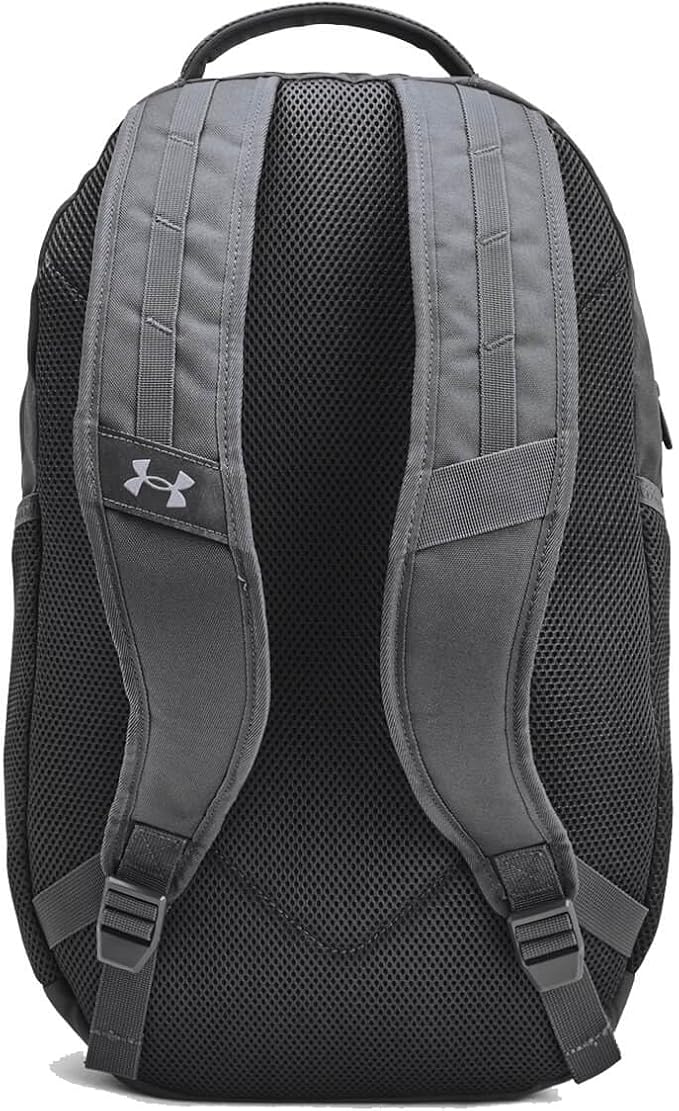 Under Armour Unisex-Adult Hustle 6.0 Backpack, (025) Castlerock / / Steel, One Size Fits Most