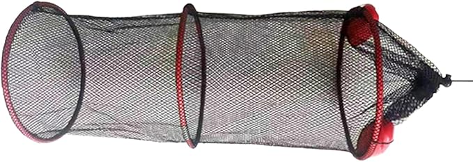 Fish Basket – 25x30cm/25x60cm/25x90cm Nylon, Portable Net Pen, Live Catch System | Perfect for Bank Fishing Activities, Boat Side Storage, Bait Preservation Needs, Outdoor Sports Gear