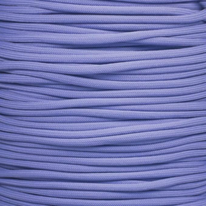 Paracord Planet Solid Color 550lb Paracord – 7 Strand Type III Nylon Cord for Indoor and Outdoor Tasks – Lavender (10 ft)
