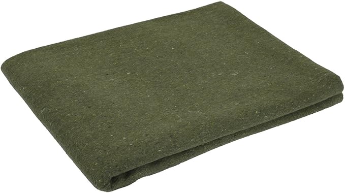 Rothco Wool Rescue Survival Blanket – Warm Emergency Outdoor, Camping Sleep Throw
