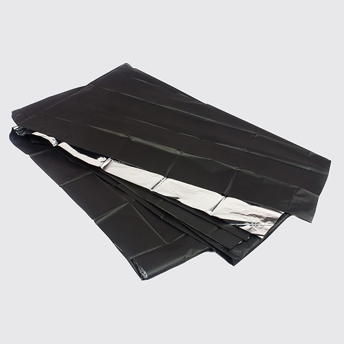 Ever Ready First Aid Mylar Rescue Blanket, Large Olive Thermal Sheet for Emergency and Survival, 54” x 84” – 10 Count