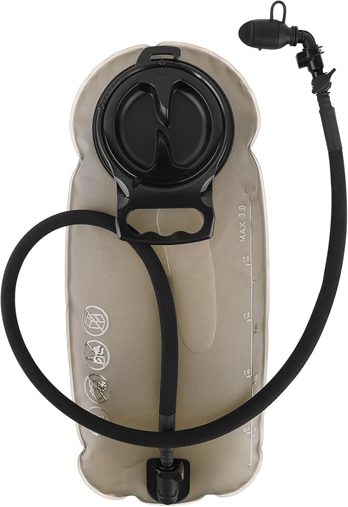 PETAC GEAR 1.5L / 3L Tactical Hydration Pack，Molle Carrier Pouch for 50 oz /100 oz Hydration Bladder Daypack Water Backpack.