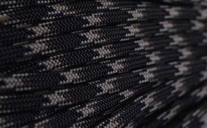 BORED? PARACORD! 550 lb Paracord – Ideal for Crafting, DIY Projects, Camping, Military & Active Outdoors – 300+ Colors – Tactical Parachute Cord Type III – Strong - Deep Woods 50 Feet
