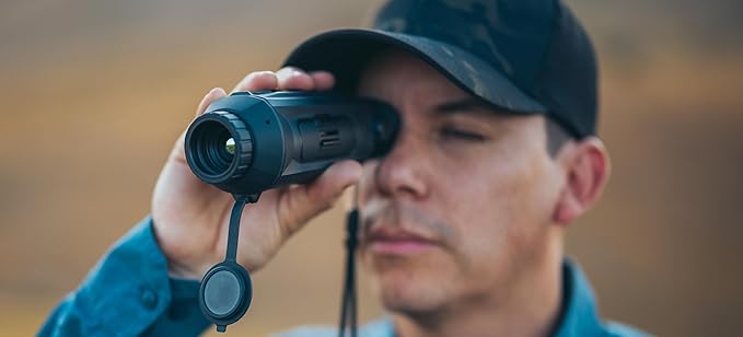 AGM Global Vision Taipan V2 Thermal Imaging monocular for Hunting with Advanced 12μm Sensor, Video Recording, WiFi, IP67 Waterproof