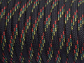7 Strand Core 550lb Paracord Parachute Cord Lanyard Mil Spec Type III-100ft (Black Camo(82#))
