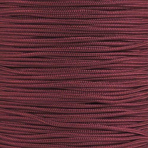 Paracord Planet 325 Paracord – 3 mm Type II Nylon Parachute Cord with 3 Inner Strands (Burgundy, 100 ft)