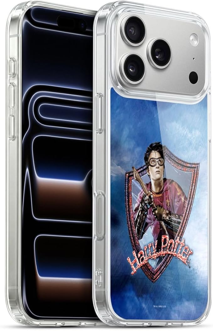 Head Case Designs Officially Licensed Harry Potter Quidditch 2 Prisoner of Azkaban II Gel Case [Military Grade Protection] Compatible with Apple iPhone 17 Pro Max