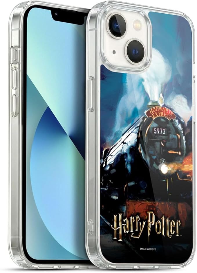 Head Case Designs Officially Licensed Harry Potter Hogwarts Express Prisoner of Azkaban II Gel Case [Military Grade Protection] Compatible with Apple iPhone 13