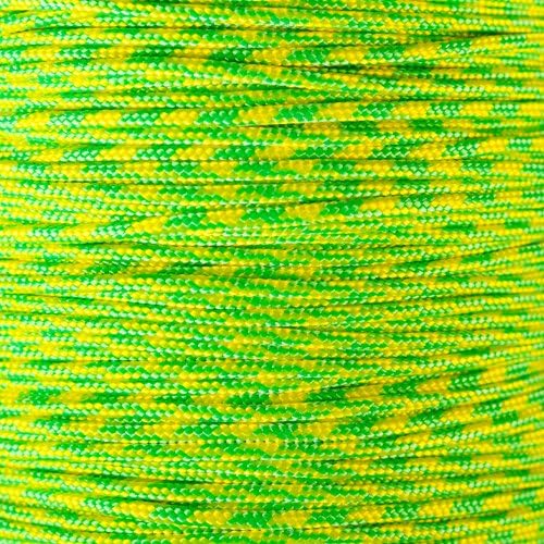 Paracord Planet 325 Paracord – 3 mm Type II Nylon Parachute Cord with 3 Inner Strands (Dayglow, 50 ft)