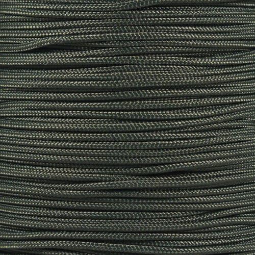 Paracord Planet 325 Paracord – 3 mm Type II Nylon Parachute Cord with 3 Inner Strands (Olive Drab, 25 ft)