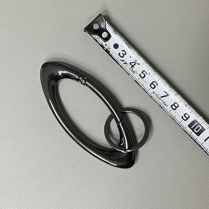Y2K Cute Star Carabiner Keychain Cool Belt Loop Clip Starlight Heavy Duty Carabiner Clasp Snap Hook Holder Key Buckle