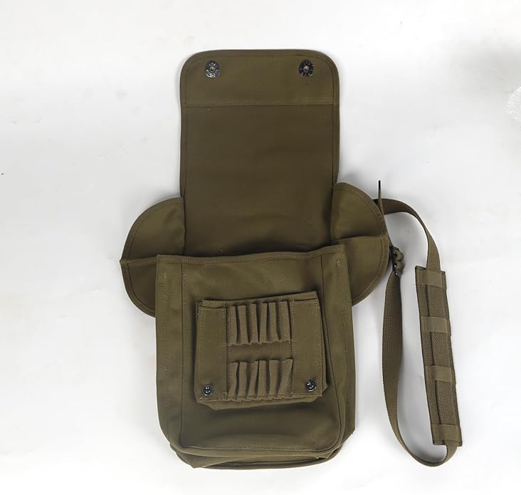 WWII WW2 US Map Case Canvas Olive Green