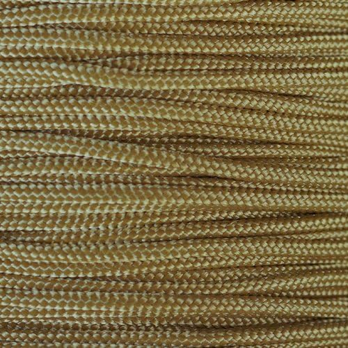 Paracord Planet 325 Paracord – 3 mm Type II Nylon Parachute Cord with 3 Inner Strands (Coyote Brown, 1000 ft)