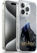 Head Case Designs Officially Licensed Harry Potter Dementor Prisoner of Azkaban II Gel Case [Military Grade Protection] Compatible with Apple iPhone 15 Pro and Compatible with MagSafe