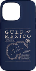 Gulf of Mexico 1672 Historic Map Case for iPhone 14 Pro Max