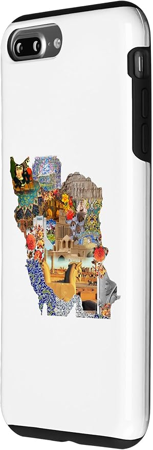 Map of Persian empire, Iran Map Case for iPhone 7 Plus/8 Plus