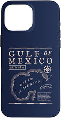 Gulf of Mexico 1672 Historic Map Case for iPhone 16 Pro Max