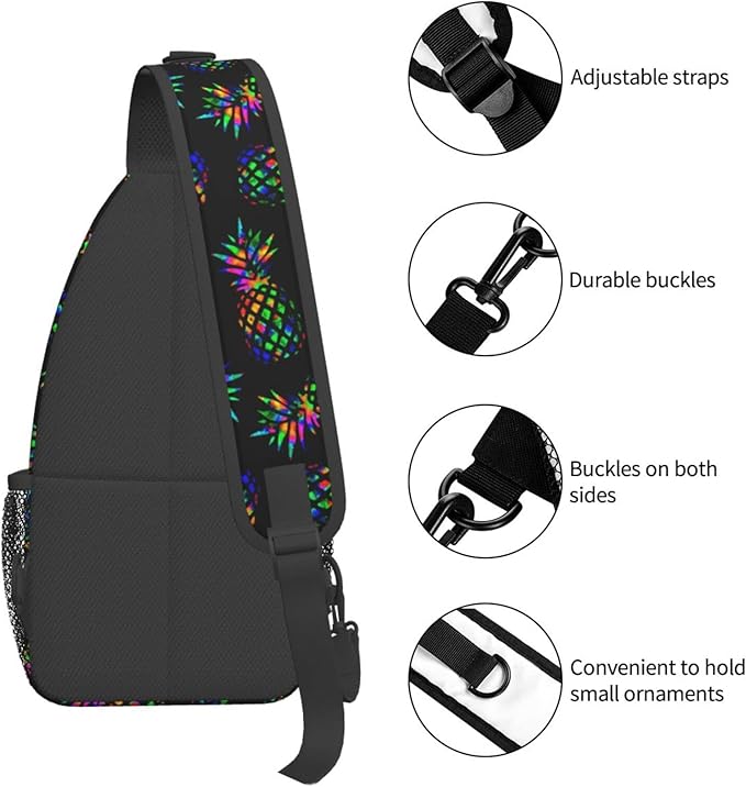 Sling Backpack For Men Hiking Daypack Crossbody Shoulder Bag Travel Chest Pack | Hiking, Travel