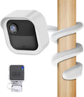 All-New Flexible Twist Mount for Blink Outdoor 4 /3rd Gen/Outdoor 2K+ Camera, with Weatherproof Protective Housing and Blink Sync Module Outlet Wall Mount (White)